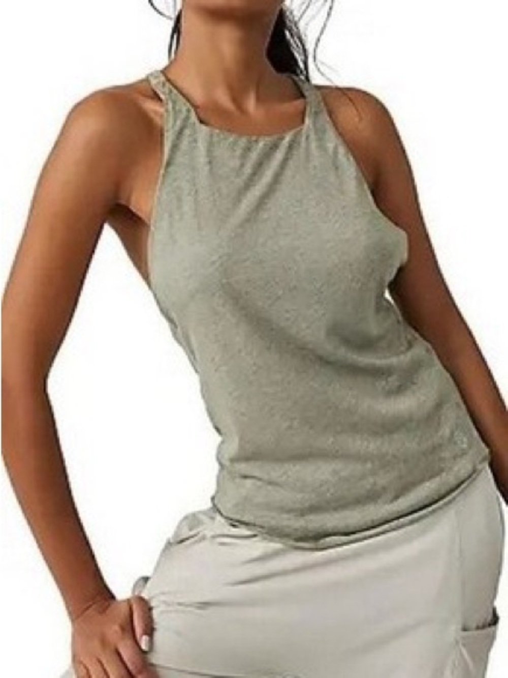 NWOT! Free People Movement Exhale Racerback Tank Top